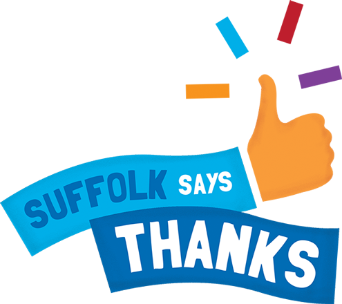 Suffolk Says Thanks logo