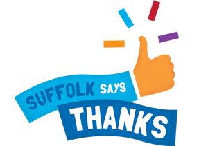 Suffolk Says Thanks logo